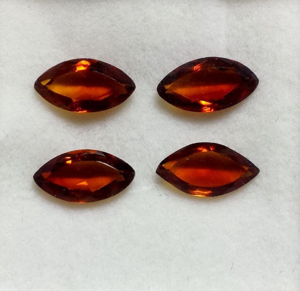 Citrine Madeira Marquise 10X5mm (4 Pcs) - Gold Crown Jewelry