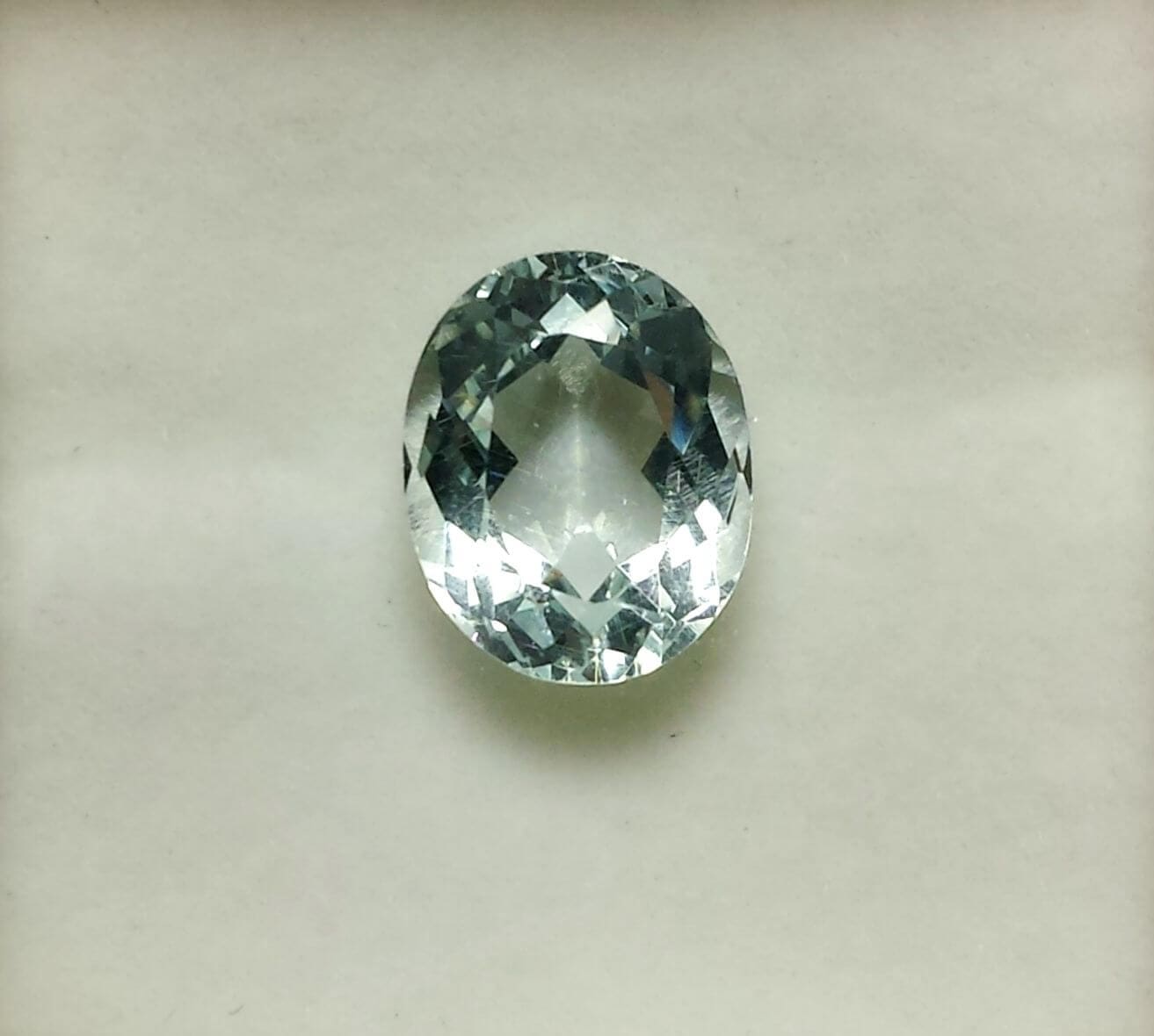 Aquamarine Oval 11x9mm 3.53crts - Gold Crown Jewelry