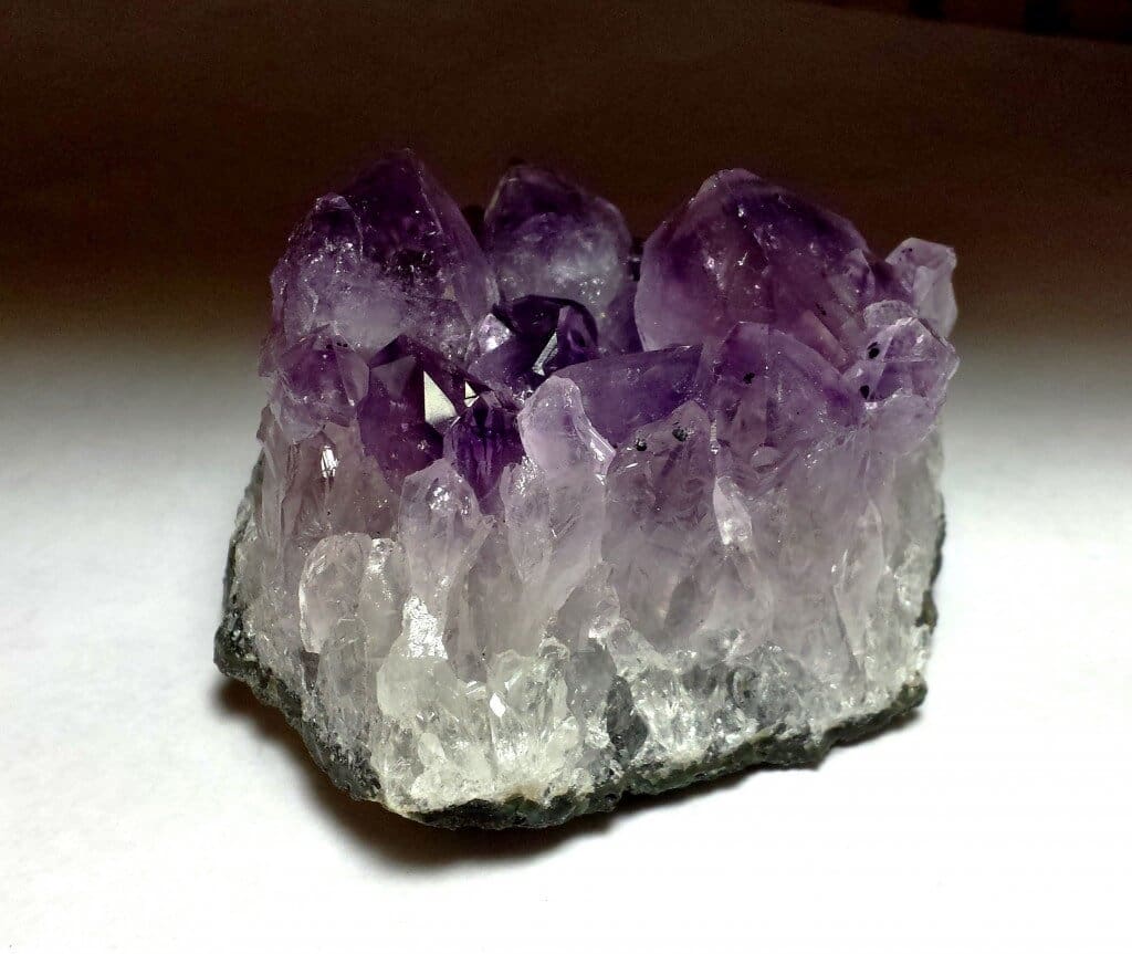 Amethyst Bi-color Rough Crystal Cluster Specimen 3