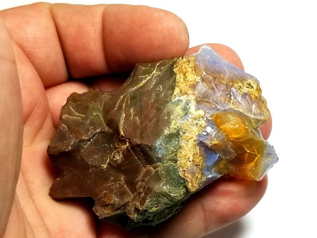 Oregon Opal Butte Specimen 2"x 1.5" In. 316 Crts - Gold Crown Jewelry